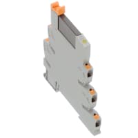 PLC-INTERFACE con el interruptor, relais de los SS, 24 C.C., 48 C.C., 100mA, estruendo NS 35/7,5, PLC-OPT