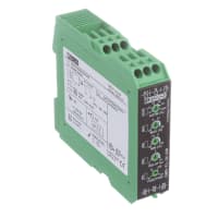 La fase, relais de monitor de voltaje con DPDT entra en contacto con, la fase de 3, 24 a 240 V ac/dc