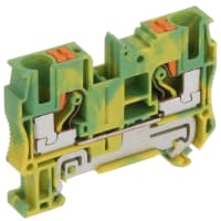 Serie DE TIERRA de la MOD GRN-YELLOW pinta del bloque de terminales