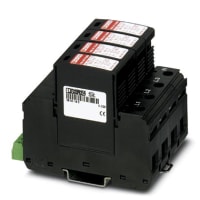 Pararrayos de la oleada de la CA 50kA VAL-MS de 240 V, montaje del carril del estruendo