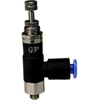 Regulador, aire, mini, modular, tubo de M5x6mm