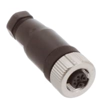 Sensor del conectador/actuador 5-Pos recto femenino. Conec del tornillo. Serie de SACC