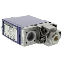 Interruptor de presión, diferencial ajustable, 1 SPDT10A, 319 a 4350 PSI, pistón,