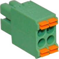 El PWB tapa Empujar-En serie de la posición COMBICON DFMC 2 de 3.5m m 16AWG 160V 8A