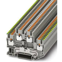 Serie del adaptador 0m m COMBICON del carril de montaje