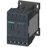 Contactor, No-Invirtiendo, 220VAC bobina, 7A, 3-Pole, 1 NO, S00, carril del estruendo, SIRIUS