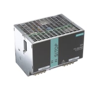 Fuente de alimentación, 3 pH, AC-DC, 24V, 20A, 480V adentro, montaje del carril del dinar, modular