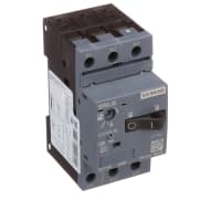 Interruptor, 0.9-1.25A, 3-P para la protección del motor, ka de 100, 690V, serie 3RV1