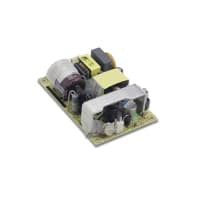 Fuente de alimentación, AC-DC, 12V, 2.1A, 85-264VIn, marco abierto, Pnl Mnt, encajado, 25W, serie de EPS