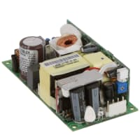Power Supply, AC-DC, 24V, 6.3A, 90-264V adentro, Open Frame, Panel Mount, 151W, EPP Series