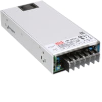 Fuente de alimentación, AC-DC, 24V, 18.8A, 85-264V adentro, incluido, Pnl Mnt, PFC, 451W, serie HRP-450