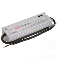 Power Supply, AC-DC, 12V, 10A, 200-528V adentro, Sealed, PFC, LED Driver, HVG-150 Series