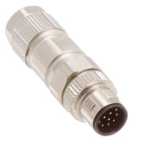 Sensor del conectador/actuador 12-Pos. Serie recta del nudo SACC del metal de M12 SPEEDCON