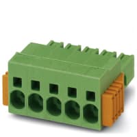 El PWB tapa Empujar-En serie del proceso estadístico de la posición COMBICON 4 de 7.62m m 8AWG 1000V 41A