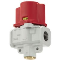 Válvula, relevación de presión, 3-Port, cuerpo Sz1/8, Sz portuario 1/4 " NPT, con la fijación de los agujeros