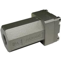 Válvula, cheque, cuerpo Sz 1/2, Sz portuario el 1/2 " NPT. 02-1 MPa, aluminio, - 5 al grado C de 60