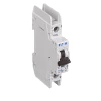 Interruptor, suplementario, mini, curva de C, 2A, 1 poste, solo Pkg, tornillo