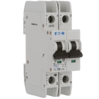 Interruptores miniatura, T/M, curva de D, 8A, 2-Pole, estruendo, UL489, serie de FAZ-NA