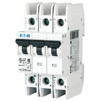 Interruptores miniatura, T/M, curva de C, 30A, 3-Pole, estruendo, UL489, serie de FAZ-NA