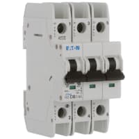 Interruptores miniatura, T/M, curva de C, 40A, 3-Pole, estruendo, UL489, serie de FAZ-NA