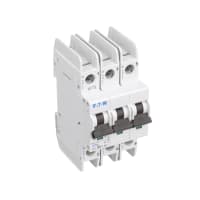 Interruptores miniatura, T/M, curva de D, 6A, 3 poste, estruendo, UL489, serie de FAZ-NA