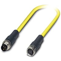 M8; PVC de 4 pos.105C; Enchufe M8 recto; al zócalo M8 recto; 0.5 m; NPL