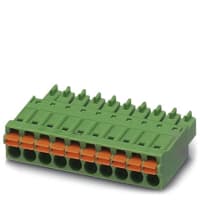 El PWB tapa Empujar-En serie de la posición COMBICON FMC de 3.5m m 16AWG 160V 8A 7