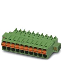 El PWB tapa Empujar-En serie de la posición COMBICON FMC 3 de 3.81m m 16AWG 160V 8A