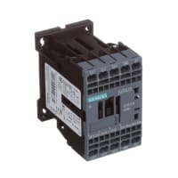 Contactor, No-Invirtiendo, 240VAC, 7A, 3-Pole, 1 NO, S00, resorte, serie 3RT