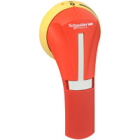 Manija de la pistola, rojo/Yel., Off/On, nema 1/3R/12/IP54, para GS 60-400 A/LK 100-400 A