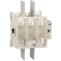 Desconecte el interruptor, fusible, estilo del IEC, 600V/400A/3-Pole/Class J, eje del uso 10x10