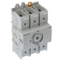 Desconecte el interruptor, No-Fusible, estilo del IEC, 600V/30A/3-Pole, eje del uso 5x5