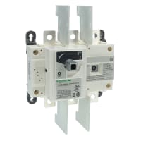 Desconecte el interruptor, No-Fusible, estilo del IEC, 600V/100A/3-Pole, eje del uso 10x10