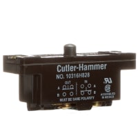 Interruptor de seguridad, 1NO-1NC, 40 A, 120 VAC, terminal del tornillo, serie de 10316