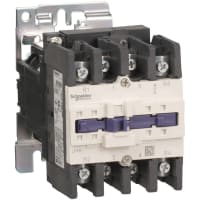 Contactor, 4P (2 NINGUNOS + 2 NC) - AC-1 - <= 440 V 125 A - 24 C.C. de V, serie de TeSys Deca