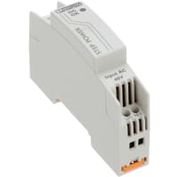 Fuente de alimentación, AC-DC, 24V, 0.5A, 43-52V adentro, incluido, montaje del carril del estruendo, 12W, serie del PASO