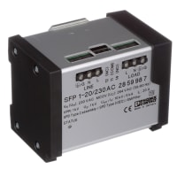 Protector de oleada, EMI, IRF, 250V CA, 10kA oleada, montaje del carril del estruendo, IP20, serie de SFP