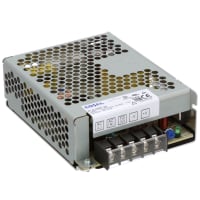Fuente de alimentación, AC-DC, 24V, 6.4A, 115-264V adentro, incluido, montaje del panel, PFC, 154W, serie del PLA
