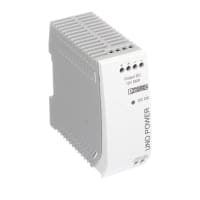 Fuente de alimentación, AC-DC, 12V, 4.6A, 85-264V adentro, incluido, carril del estruendo, 55W, serie de ENERGÍA de UNO