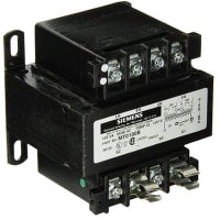 Controle el transformador de energía, 240/480-120 V, 50/60 hertzio, montaje del panel, 1 fase