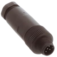 M12 enchufe circular, haber cifrado, posición de 5, tornillo, 4A, IP67, serie de SACC
