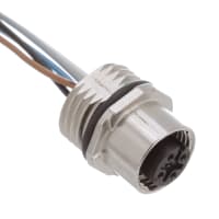 Limpiar-tipo frente del sensor/del actuador de la posición M12-SPEEDCON del zócalo 5/montaje del tornillo