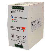 Fuente de alimentación, AC-DC, 48V, 5A, 90-264VIn, incluido, carril del estruendo, industrial, 240W, serie del SPD