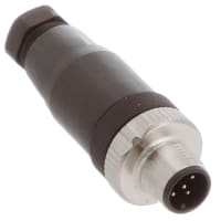 M12 enchufe circular, haber cifrado, posición de 5, tornillo, 4A, IP67, serie de M12 SPEEDCON