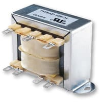 Transformador, 12VA, chasis, 115/230 V x 24 V a 0,5 A, terminal, 50/60 Hz, a granel