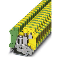 AWG Feed-Through de bloque de terminales: 24-6 Serie de Reino Unido 10-PLUS-PE Reino Unido