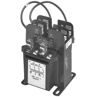 Controle el montaje secundario primario del panel 115/24VAC del transformador 50VA 460/230/208VAC