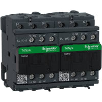 Contactor, invirtiendo, 3P, 12 A, 24V CA, 440 V, serie de TeSys Deca
