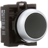 Interruptor de botón, 22m m, botón momentáneo, rasante, 6A, 500V, serie del RMQ-Titán
