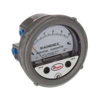 Galga de presión diferenciada, gama 0-10 " w.c., máximo 2 PSI, kPa de 13.79, serie de 605